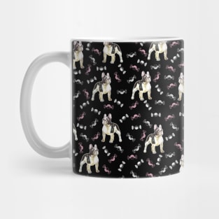 french bulldog and sweets Mug